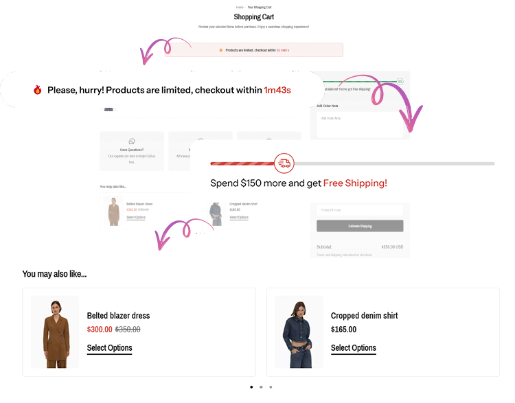 Extension Cart Page