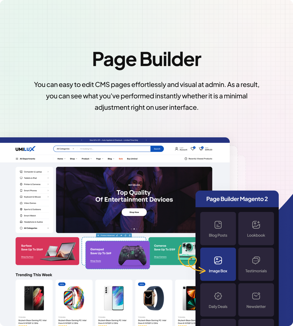 Umino - Multipurpose Responsive Magento 2 /Adobe Commerce Theme
